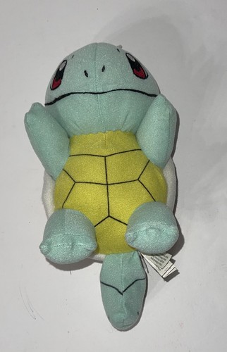 Pokemon Squirtle Plüschtier Factory 2016 Stofftier Nintendo Grüne Schildkröte 9 Zoll  - Bild 1 von 7