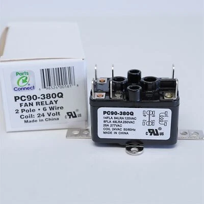 PACKARD 90-380 Enclosed General Purpose Fan Relay 24V Normally Opened / Closed type 184