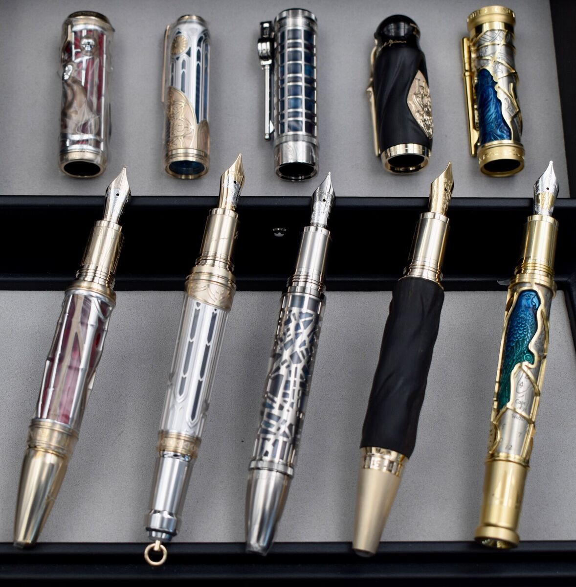 MONTBLANC Artisan Writers Limited Edition the Complete MONTBLANC Artisan Writers Limited Edition the Complete