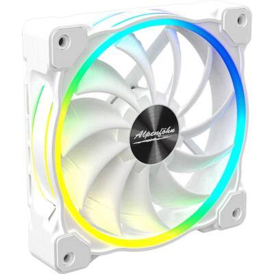 Alpenföhn Wing Boost 3 ARGB High Speed 120mm Lüfter weiß RGB LED Beleuchtung