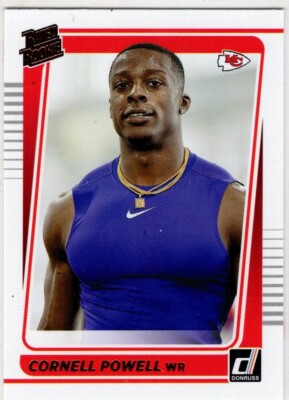 2021 Panini Donruss Football Cornell Powell No. 289 Kansas City Chiefs