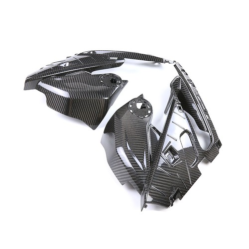Front Upper Side Panels Frame Cover 2021-2023 For BMW R1250RS Real Carbon Fiber - Picture 4 of 13