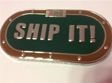 Ship It! Poker Card Guard Hand Protector Heavy NEW