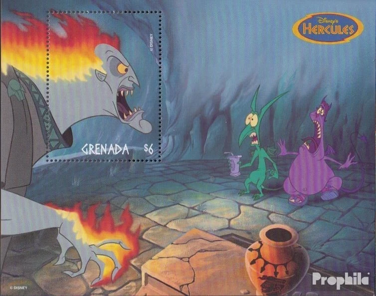 grenade Block489 (complète edition) neuf avec gomme originale 1998 walt-disney-Z - Photo 1/1