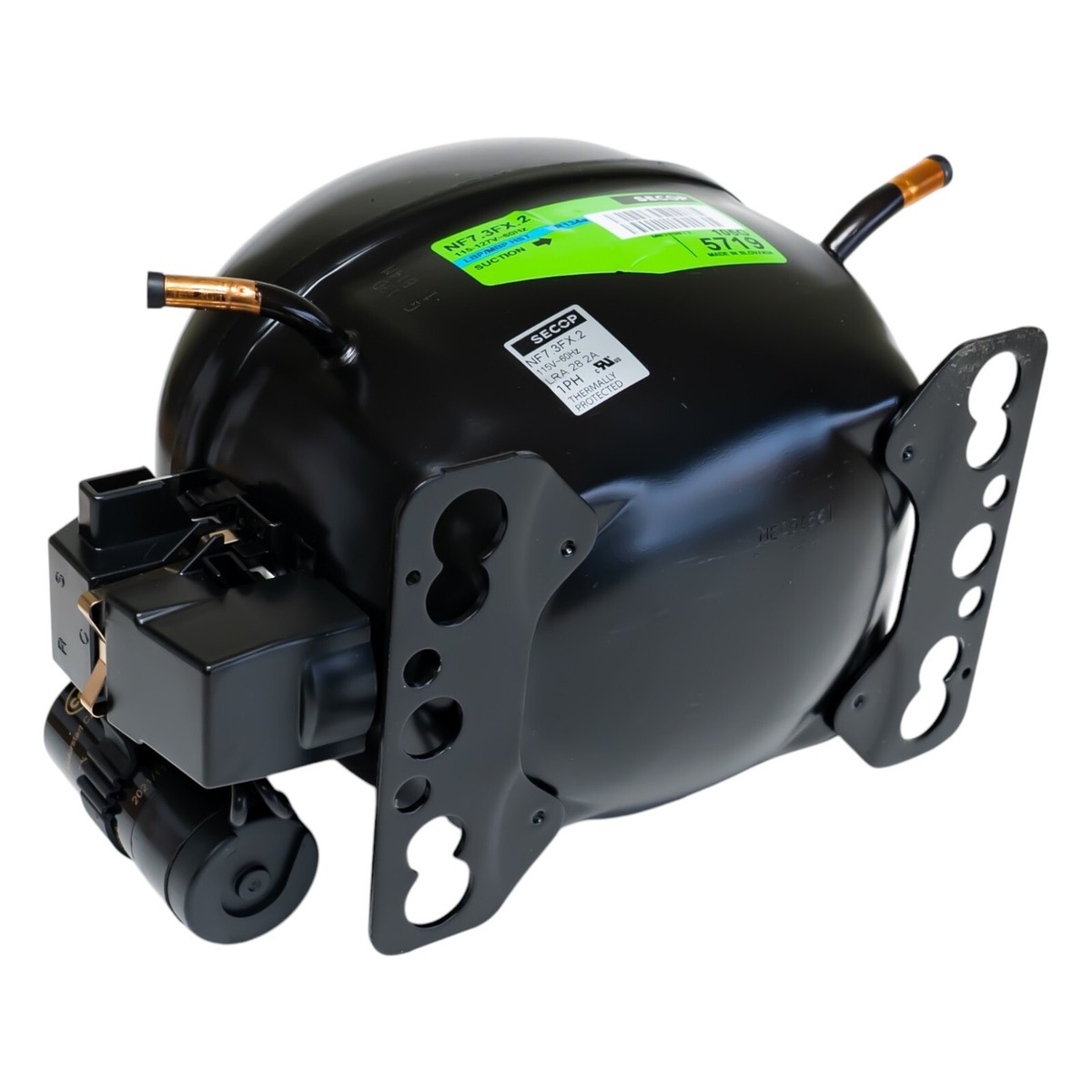Secop NF7.3FX.2 R134a Refrigeration Compressor 894 BTU LBP 3341