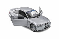 Bmw M3 E46 Csl Coupe Silbermetall 2003 Solido 1:18 Modellauto Metall