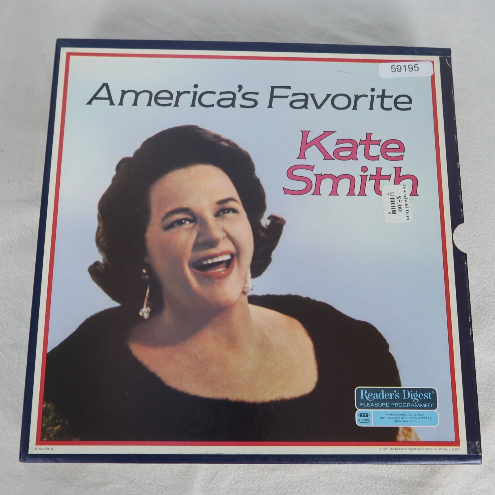 Kate Smith The Legendary Boxset LP Vinyl Record Album