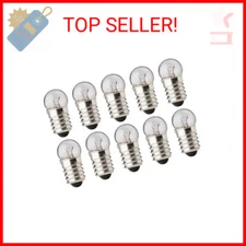 CEC Industries #483S fits Mighty Bright Classic Bulbs, 4.8 V, 1.44 W, E10 Base, 