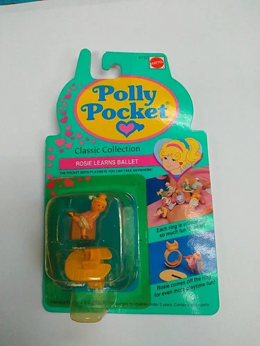 1993 Polly Pocket Vintage Rosie Learns Ballet Bluebird Toys NIP #6132 Classic