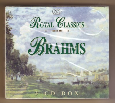 Royal Classics Brahms (1833-1897) Complete Symphonies : 3 CD BOX SET - SEALED!!