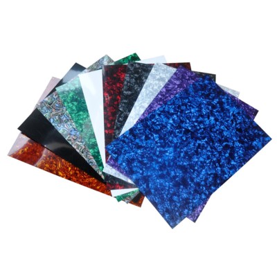Gauge 0.71mm Guitar Pick Punch DIY Celluloid Sheet Film Pickguard Sheet A4 Size
