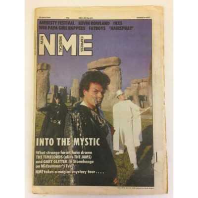 NEW MUSICAL EXPRESS NME MAGAZINE 25 JUNE 1988 npbox0049 GARY GLITTER  LS