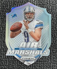 🔥MATTHEW STAFFORD 2014 PRIZM AIR MARSHALS DIE-CUT REFRACTOR!🔥RAMS!