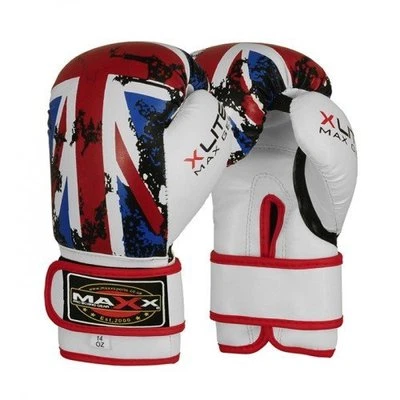 MAXX PRO BOXING GEAR Maxx Leder Boxhandschuhe, MMA, Sparring Boxsack, Muay Thai Trainingshandschuhe Pad