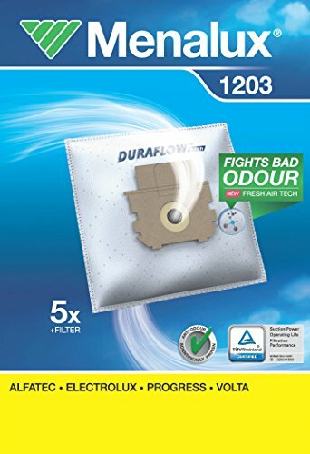 Menalux 1203 Sacchetti per aspirapolvere, 5 pezzi (h5p)