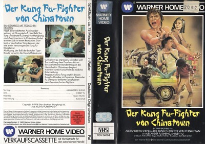 Die Kung Fu Fighter von Chinatown  - Warner Erstauflage