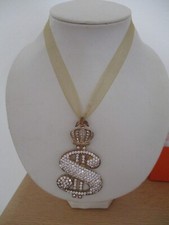 Pompöös by  Harald Glöckler Kette Anhänger 925 Silber vergoldet