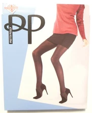 Black Dot Print Tights One Size up to 16 UK Pretty Polly 