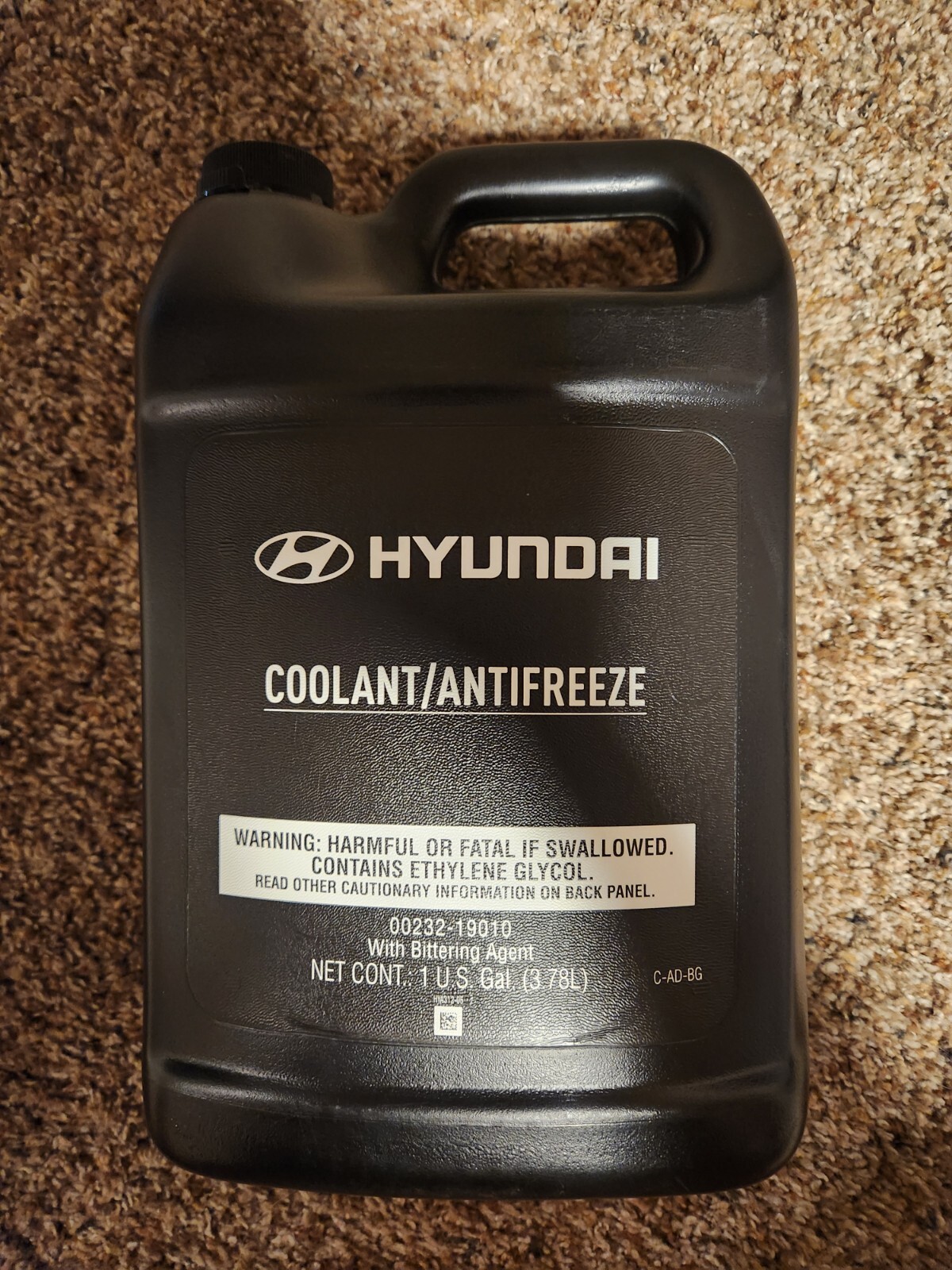 HYUNDAI Engine Coolant Antifreeze | 00232-19010 | Genuine OEM | 1gal ...