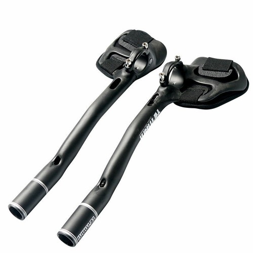 2024 Carbon Fiber Triathlon Time Trial TT Aero Bars Aerobars Extensions 31.8mm - Picture 12 of 17