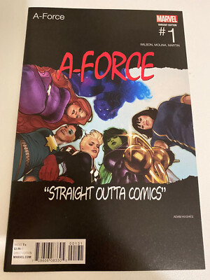 A-FORCE #1 Vol 2 - Adam Hughes HipHop Variant NM-