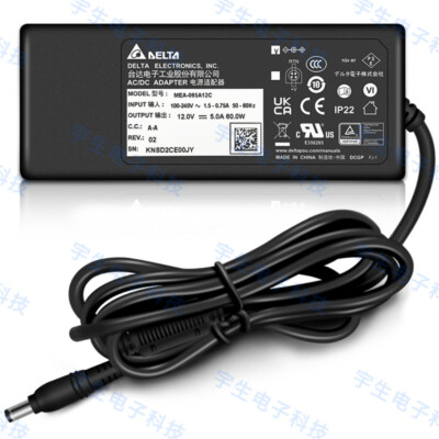 DELTA AC-DC Medical Power Adapter MEA-065A12C 12V 60W 5A | eBay