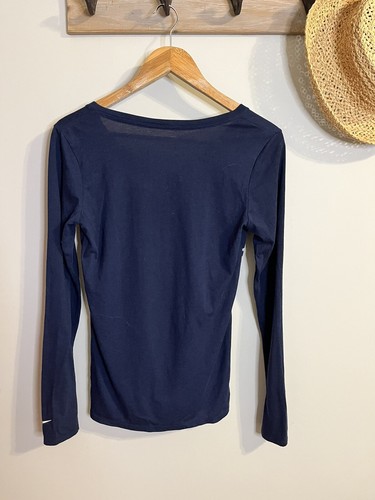 Nike NFL Apparel Dallas Cowboys V-Ausschnitt Oberteil Shirt Damen Small Navy Blau Stern - Bild 6 von 6