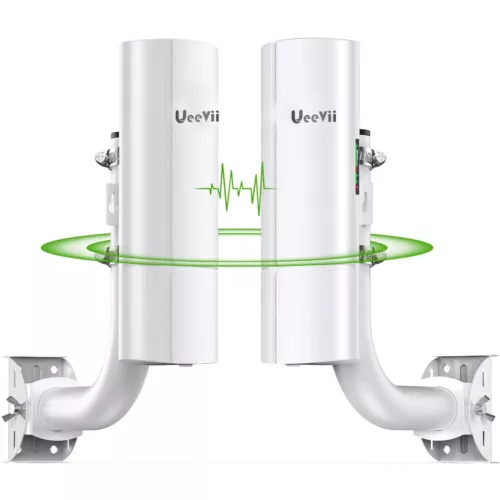 UeeVii CPE450 5.8G Access Point to Point Ponte WiFi 3KM Lunga Distanza 14dBi - Foto 20 di 21