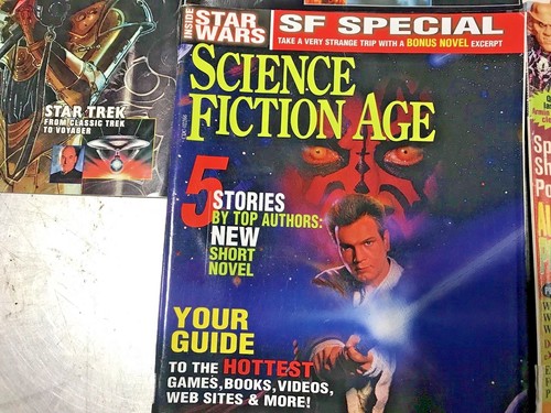 Lot of 6 Sci-Fi Magazines Science Fiction Age Star Wars Spiderman - Picture 7 of 7