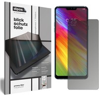 Lg Q9 Blickschutzfolie Matt Schutzfolie Folie Display Schutz Dipos