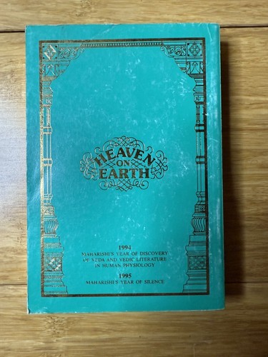 Maharishi’s Absolute Theory Of Government Booklet 1993 PB Heaven On Earth Series - Foto 2 di 3