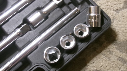 Socket Set 1 in Drive Size 7/8 in to 2 in Socket.Heavy Duty 20 Piece - Picture 3 of 4