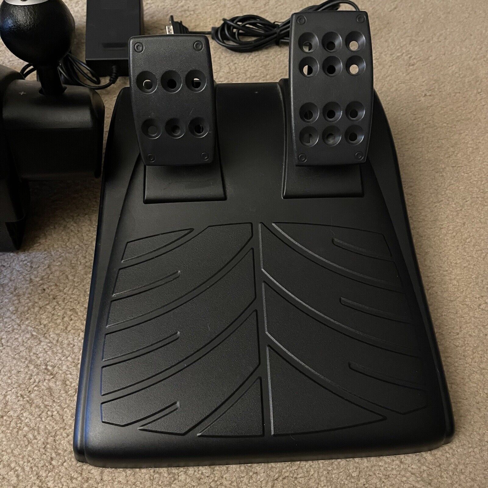 Logitech, Video Games & Consoles, Logitech Driving Force Gt Ex5c9  Steering Wheel Foot Pedals