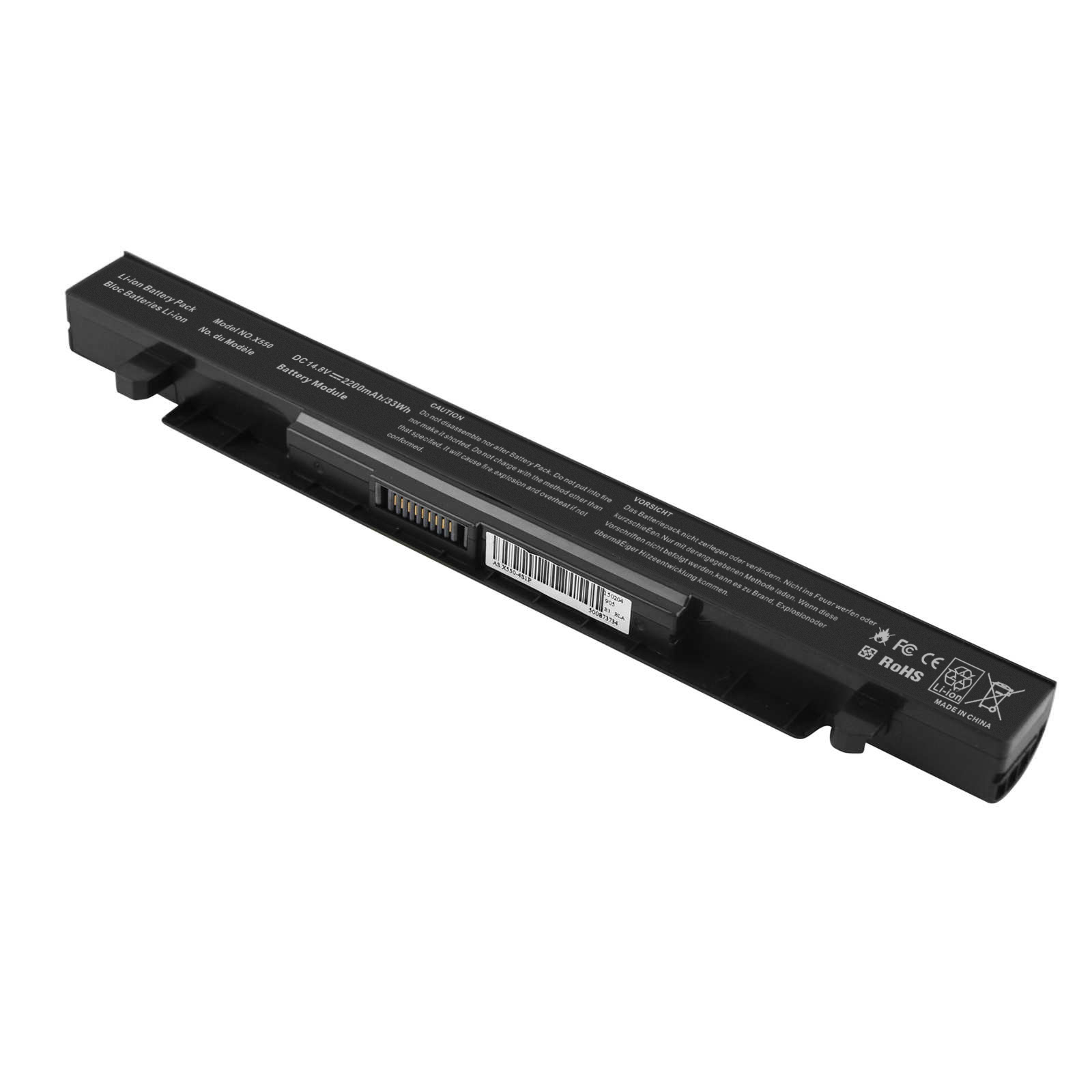 Аккумулятор asus x550v