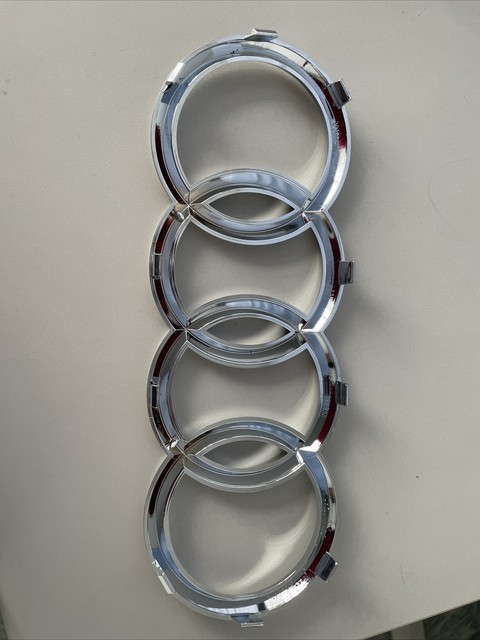 Audi Original Heckemblem A3 (8V) Limousine/Cabrio - Chrom Ringe