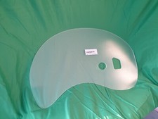 NEW JUMBO Kidney Clear Acrylic Oil Paint Palette Artist 36cmx60cm Bob Ross Style