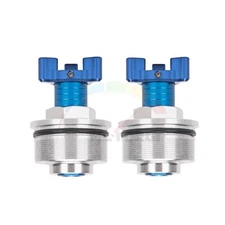 Front Fork Top Caps Cover Bolts For Honda CBR600F 2005 2006 51454-MZ1-003 Pair