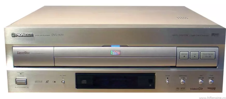 PIONEER DVL-909 LASERDISC AND DVD PLAYER COMBI NTSC/PAL LASERDISC PLAY