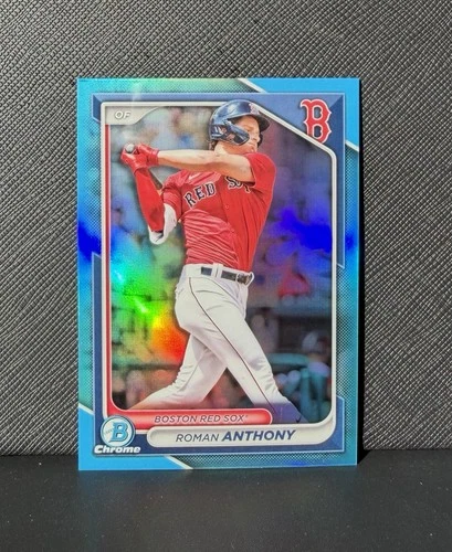 2024 Bowman Draft - Roman Anthony Bowman Draft Chrome Sky Blue Refractor