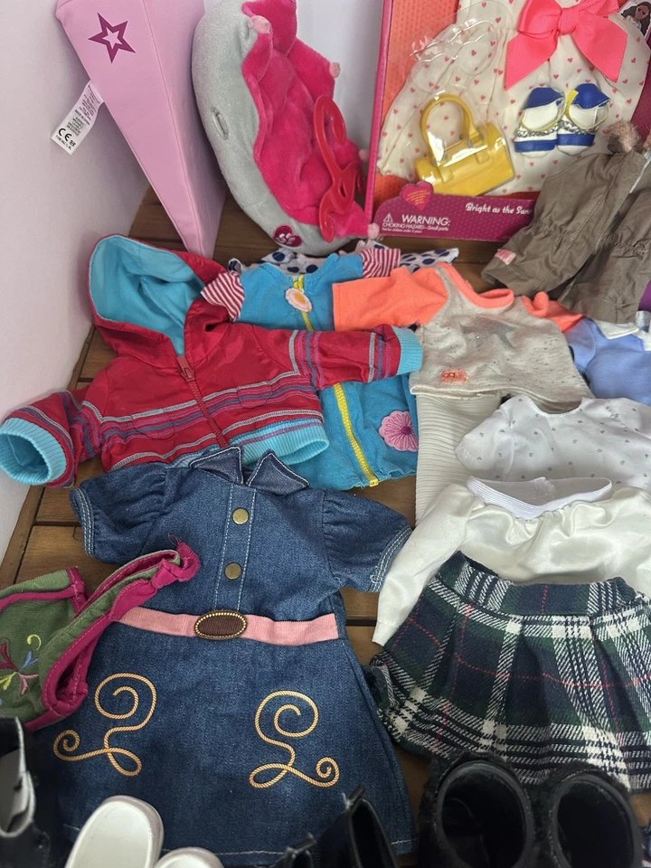 ENORME LOTE American Girl OG Muñeca Ropa Accesorios Muebles para 18” Muñecas Mascotas Foto 3 de 4