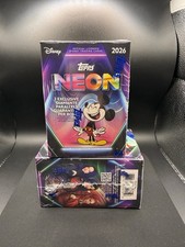 2026 Topps Neon Disney Value Blaster Box (Lot of 2)  Factory Sealed