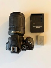 Nikon D5500 CMOS 24.2 MP Digital Camera - Black with lens 18-140mm f/3.5-5.6