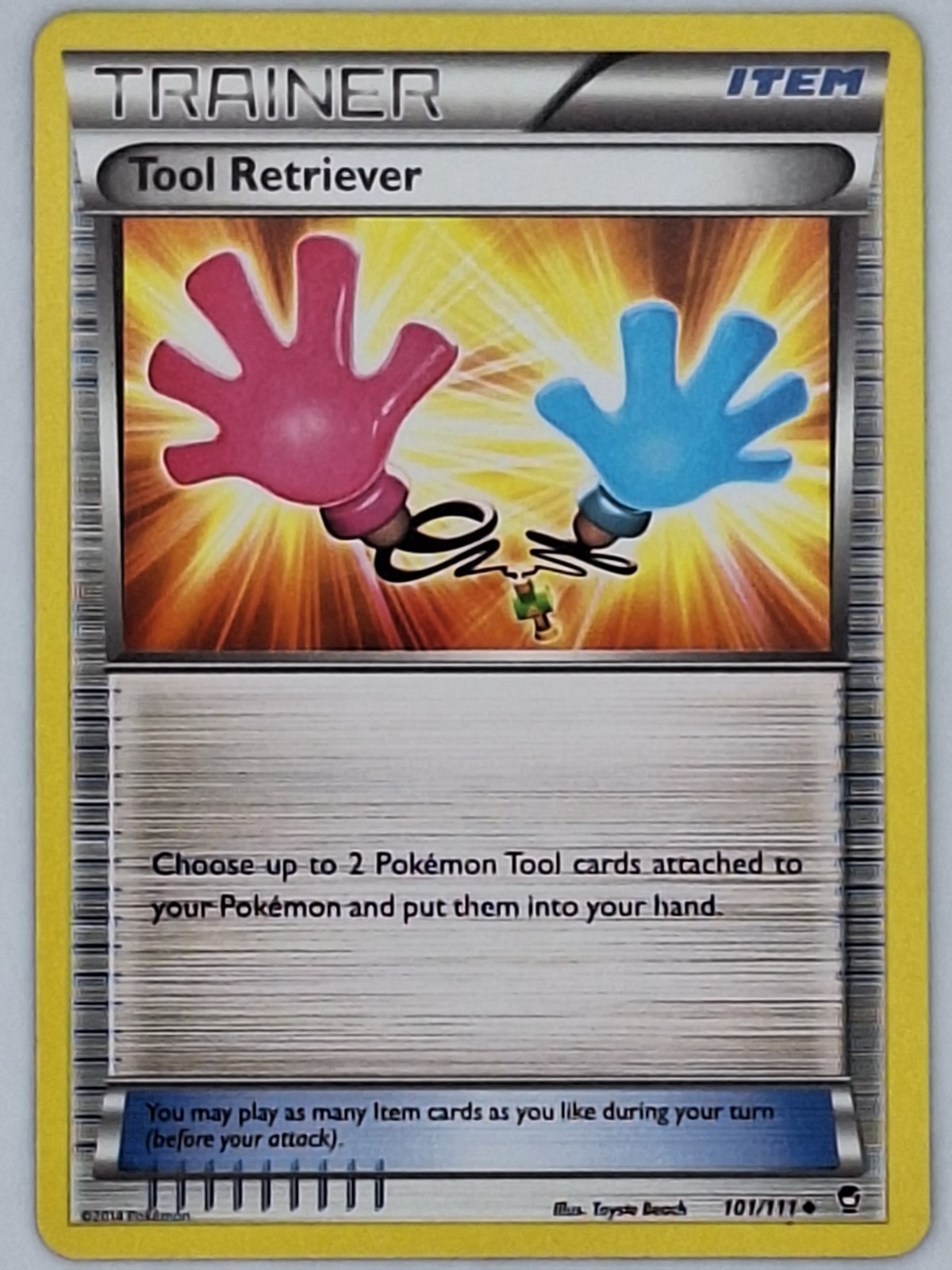 Tool Retriever 101/111 Pokemon - XY Furious Fists MP