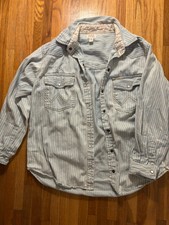 Billabong x Wrangler Pearl Snap Button Up Shi...