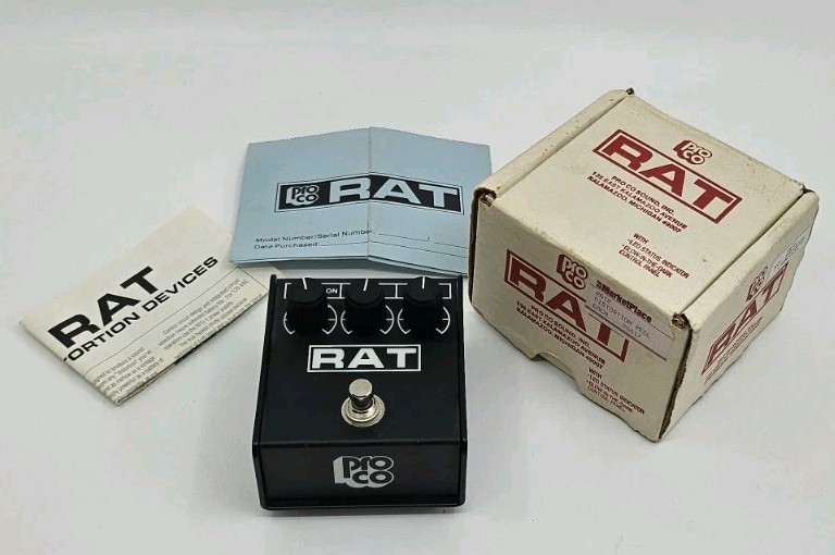 PROCO RAT2 USA製 1990年代 LM308N Vintage ProCo Rat 2 LM308N Chip - Guitar Distortion Pedal | eBay