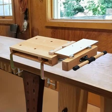 Wood Bench Vise Woodworking Woodworker Bench Vice Quick Release USA