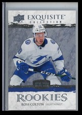 2021-22 Upper Deck Exquisite Collection Rookies Ross Colton Rookie 203/299 #R-RC