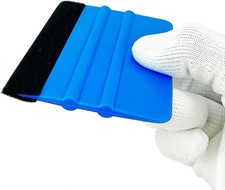 Professional Vinyl Wrap Applicator Squeegee Wrapping Sign Decal Tool Felt Edge