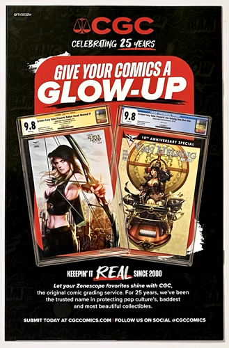 Grimm Fairy Tales #3 V3 - Belle - VIP - CLASIFICACIÓN Z - Mike DeBalfo - ZENESCOPE LE 50 - Imagen 9 de 9