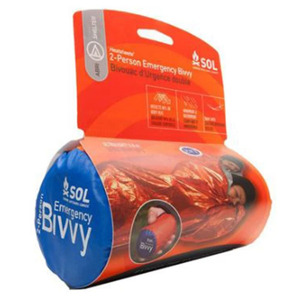 S.O.L. 90% Reflective 2-Person XL Bivvy